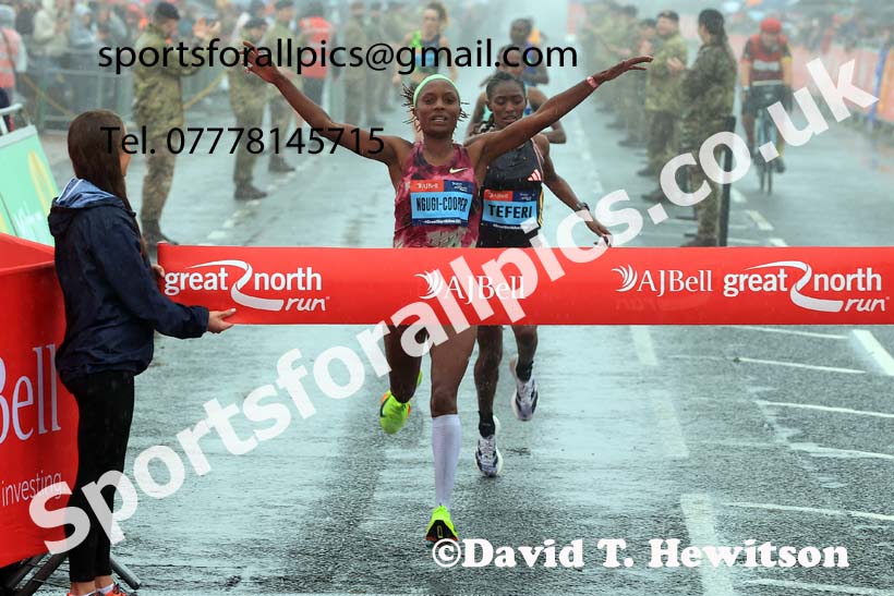 Women, 2024 AJ Bell Great North Run.  Photo: David T. Hewitson/Sports for All Pics